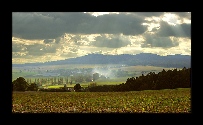 photo "Bohemian Landscape 06" tags: landscape, sunset