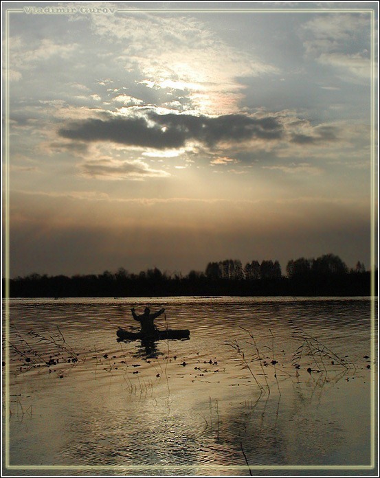 фото "Зарисовка с рыбалки #3" метки: пейзаж, вода, осень