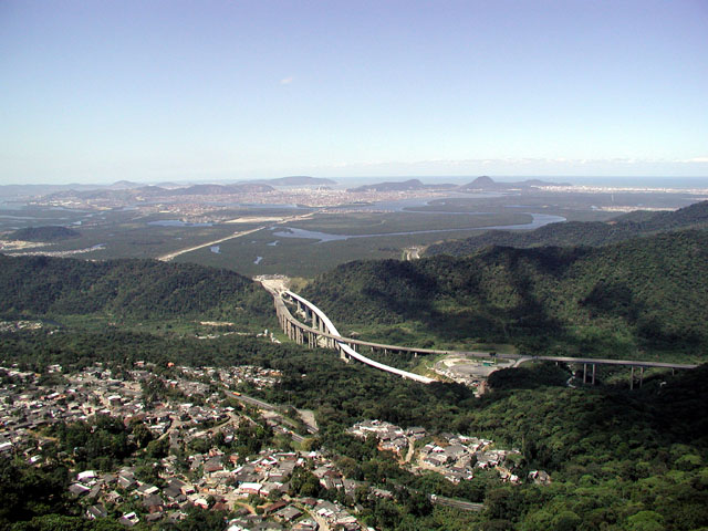 фото "View of Santos city-Sao Paulo Brasil" метки: пейзаж, 