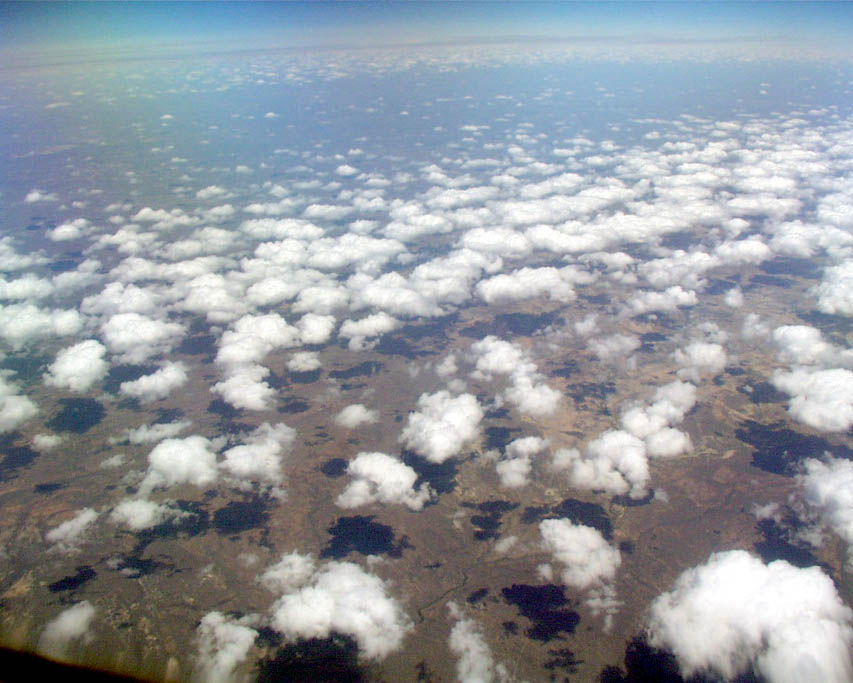 фото "Небесное стадо" метки: пейзаж, фотомонтаж, облака
