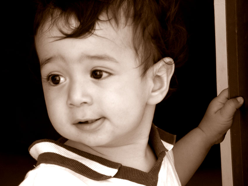 photo "The adult person" tags: portrait, children