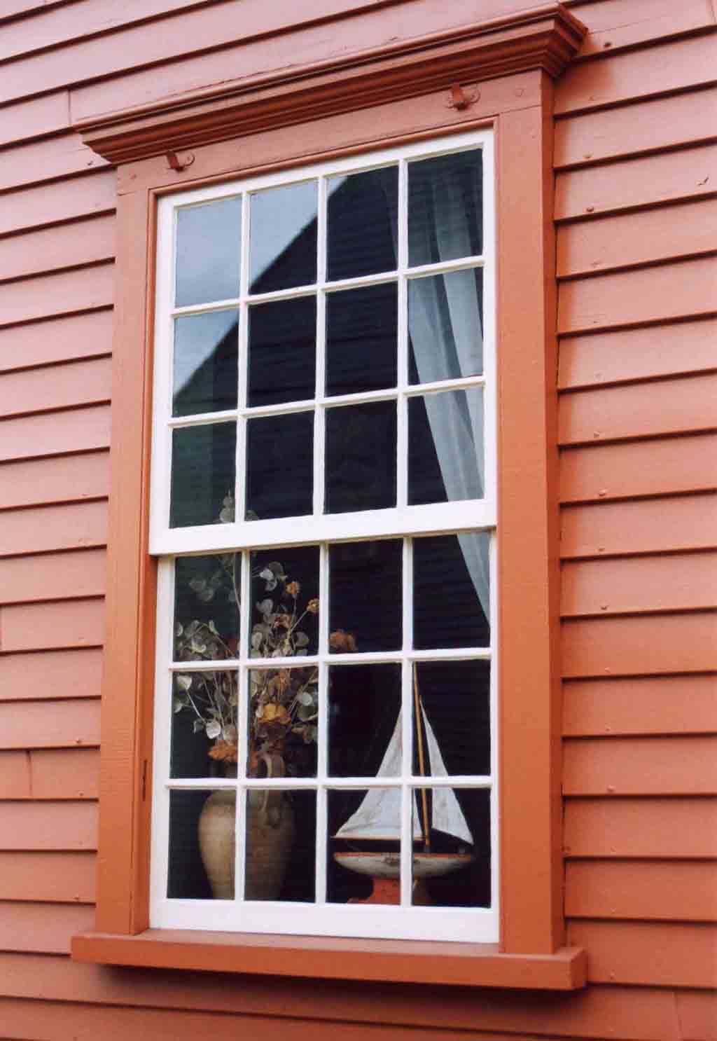 photo "New England Window" tags: architecture, landscape, 