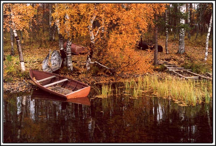 photo "Autumn in Karelia 3" tags: landscape, autumn, water