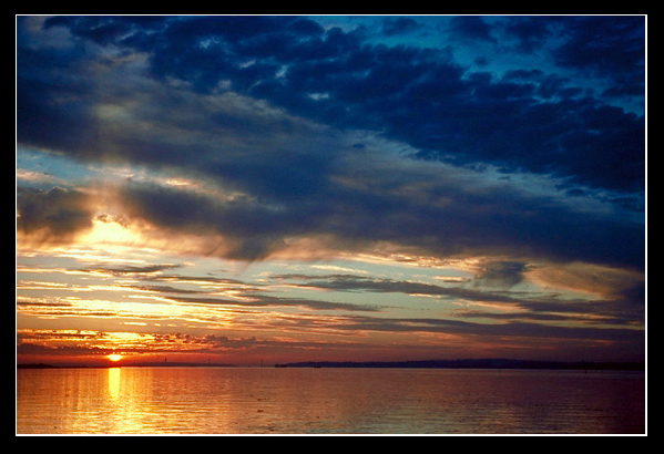 фото "Thunderstorm sunset" метки: разное, 