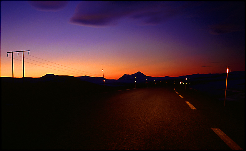 photo "Night road" tags: misc., 