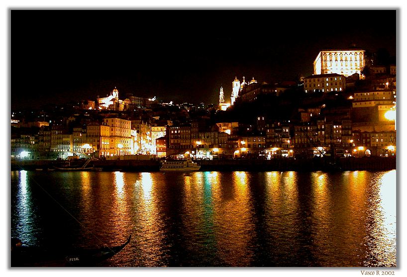photo "Porto by night" tags: landscape, architecture, night