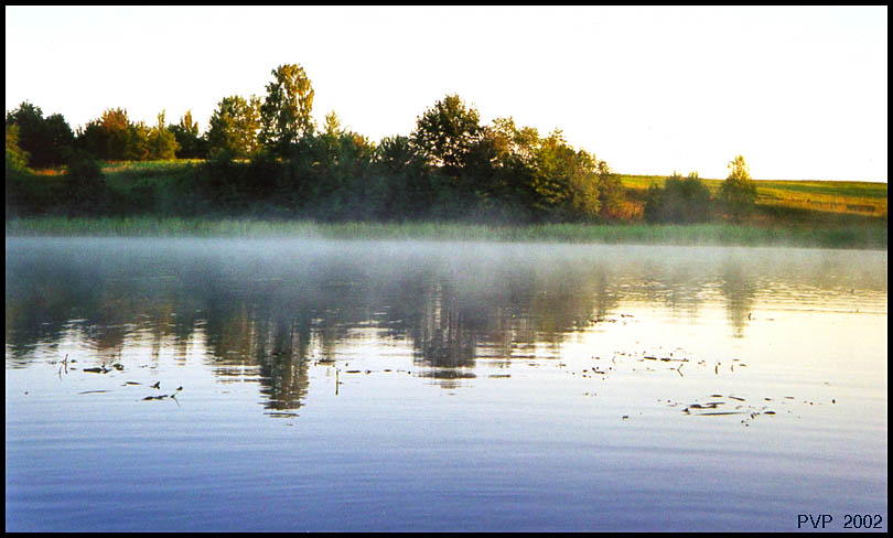 фото "Утро (озерный край 3)" метки: пейзаж, вода, закат
