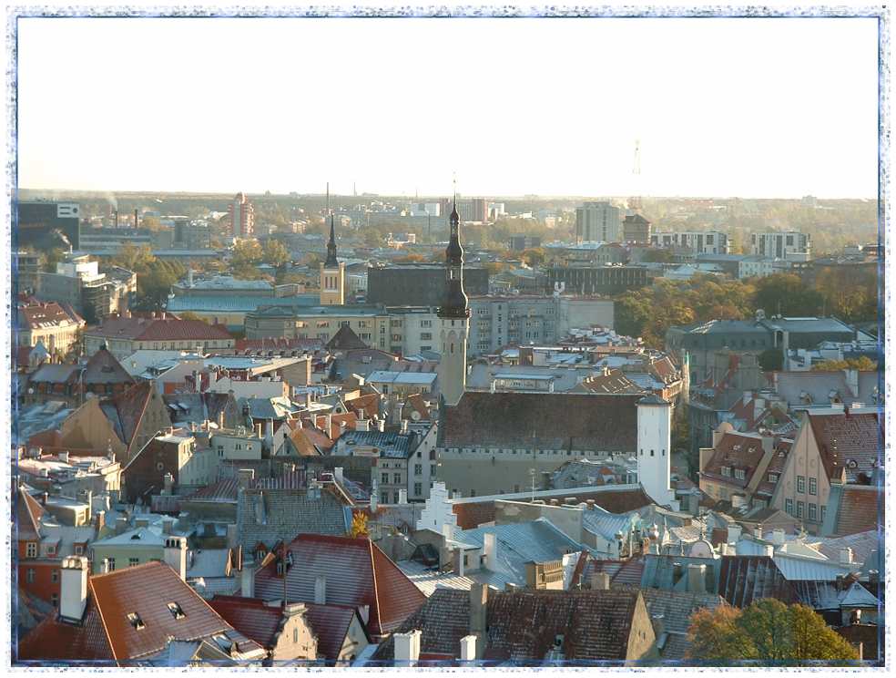 photo "Tallinn. A kind on old city." tags: architecture, landscape, 
