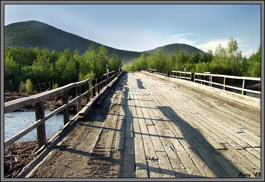 photo "Working bridge" tags: travel, 