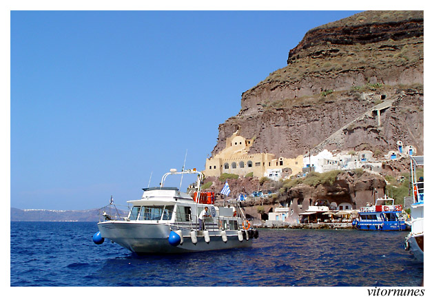 photo "Port of Santorini" tags: landscape, travel, Europe, water