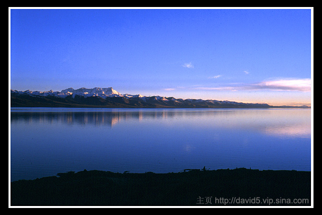 photo "Sky-lake" tags: landscape, mountains, water