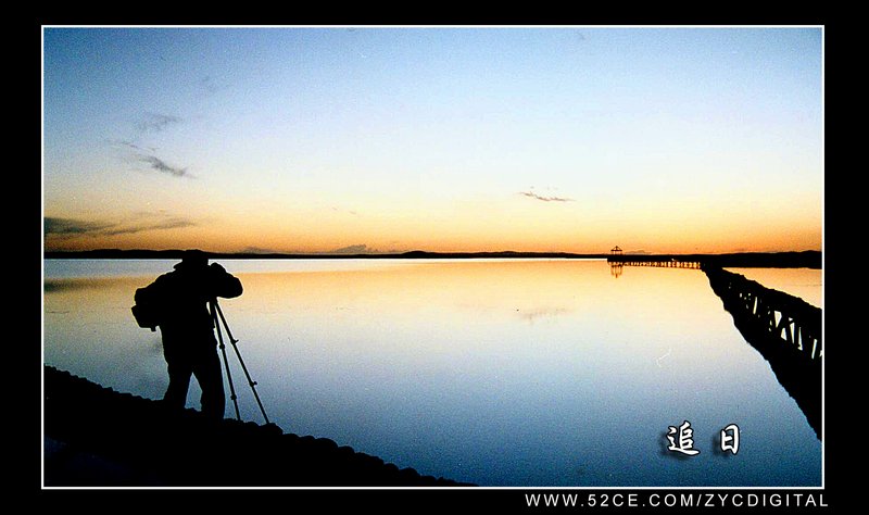 photo "My friend in Flowerlake" tags: travel, landscape, Asia, sunset