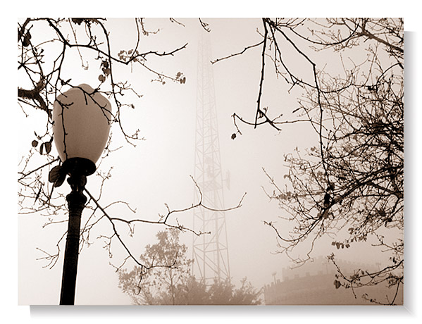 photo "The tower in fog day" tags: landscape, autumn
