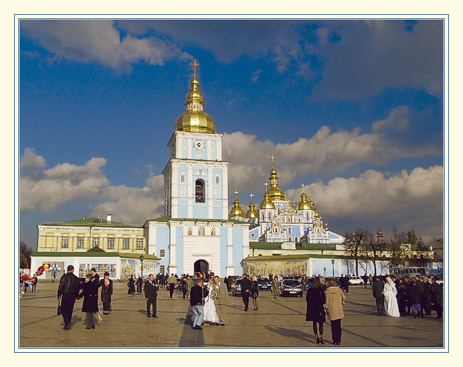 фото "В Киеве легко жениться" метки: путешествия, архитектура, пейзаж, Европа