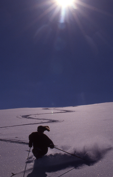 photo "Telemark skiing" tags: sport, landscape, winter