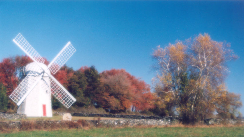 photo "A Windmill In The Fall" tags: landscape, architecture, autumn