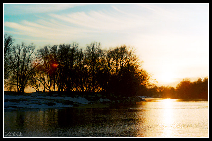 photo "Sunset" tags: landscape, sunset, water