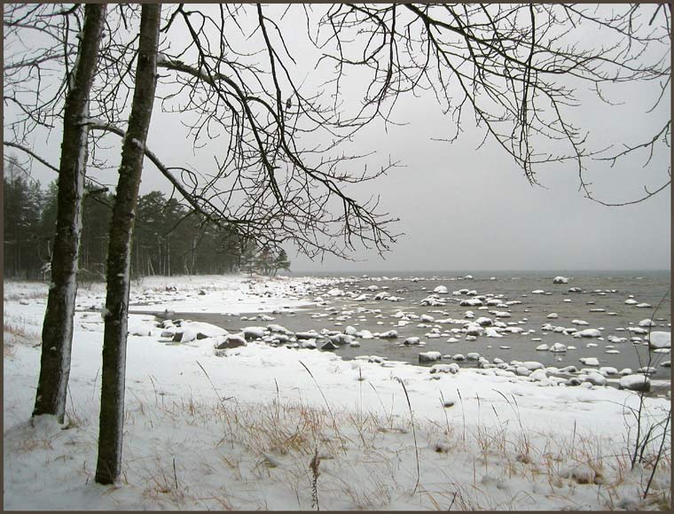 photo "Sketch of a sad Baltic season" tags: landscape, autumn, water