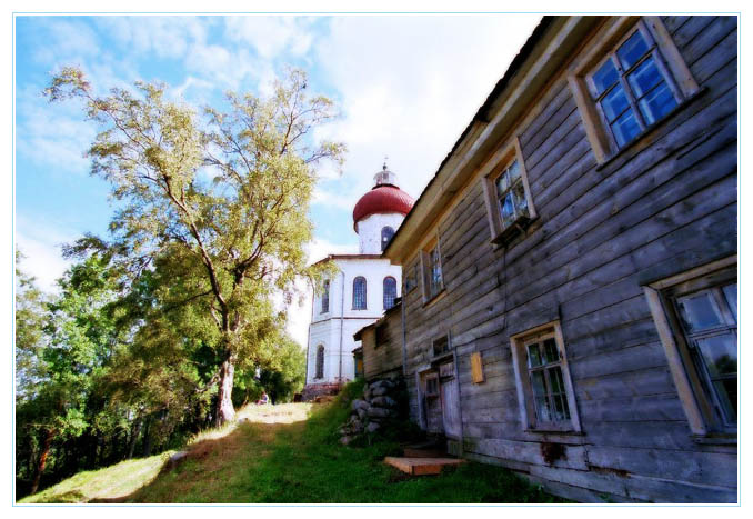 фото "Соловки. Гора Секирная." метки: путешествия, архитектура, пейзаж, Европа