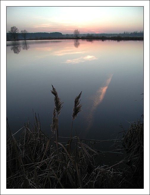 photo "Sunset on lake" tags: landscape, sunset, water