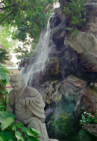 photo "The stone monk" tags: travel, landscape, Asia, water