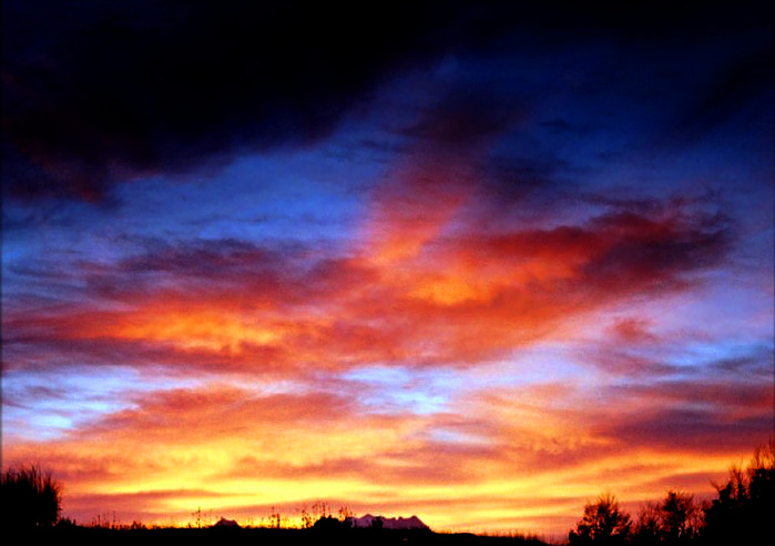 photo "***" tags: landscape, clouds, sunset