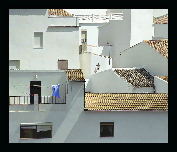 photo "The blue towel" tags: architecture, landscape, 