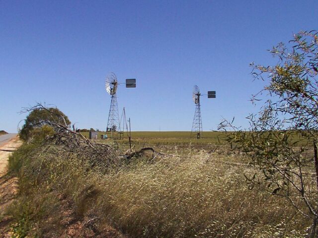 photo "Windmills out of Geraldton W.Australia" tags: travel, Australia