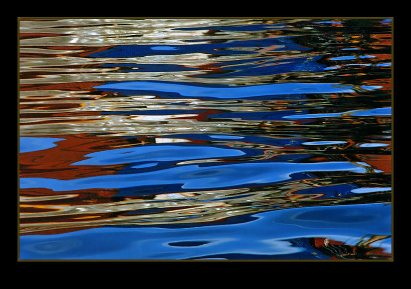 photo "Brushstrokes in the sea... #3" tags: landscape, abstract, water