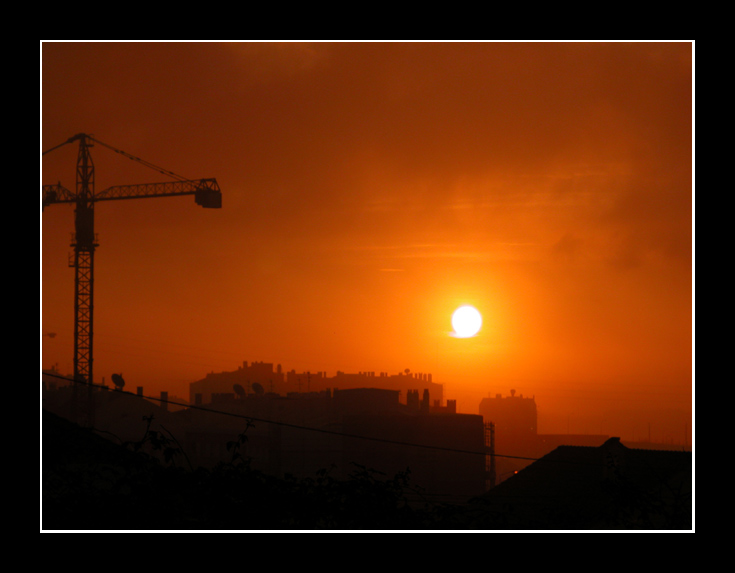 photo "wake up in the city" tags: landscape, sunset
