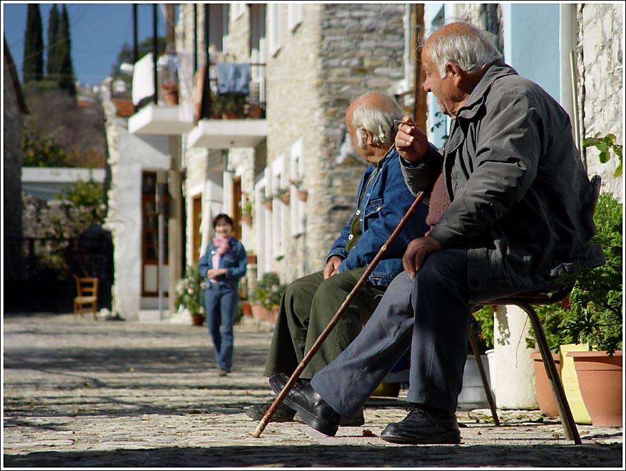фото ""A stranger in the town"" метки: юмор, путешествия, Европа