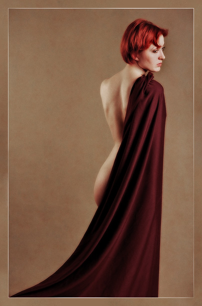 photo "bordeaux.1." tags: nude, portrait, woman