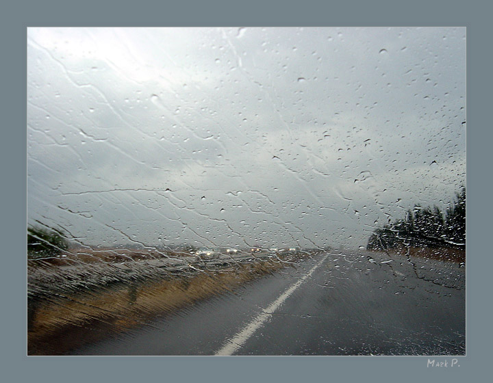 photo "Rain road" tags: nature, 