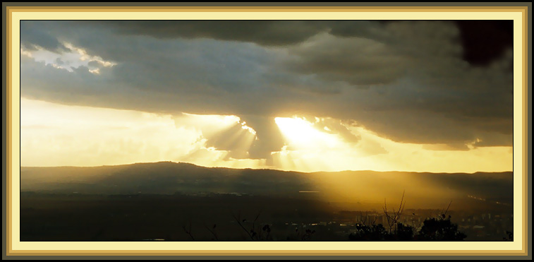 photo "FIERY HEAVENS" tags: landscape, clouds, sunset