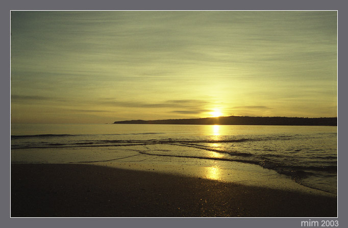 photo "Gold Sunrise" tags: landscape, sunset, water