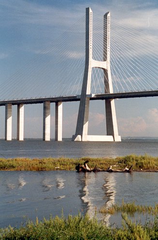 фото "Vasco da Gama Bridge" метки: природа, 
