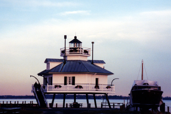 photo "Winter Lighthouse" tags: landscape, travel, North America, sunset