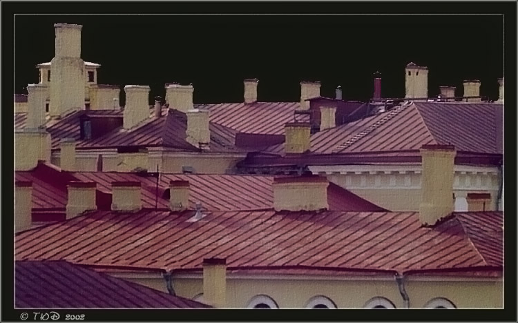 photo "Chimneys" tags: architecture, travel, landscape, Europe