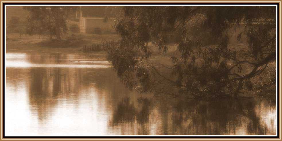 photo "A Sleepy Lake" tags: misc., landscape, water