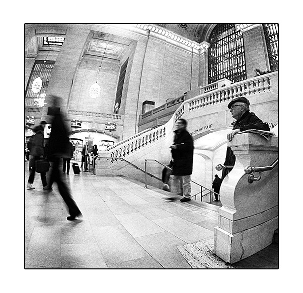 photo "She left him again" tags: black&white, genre, 