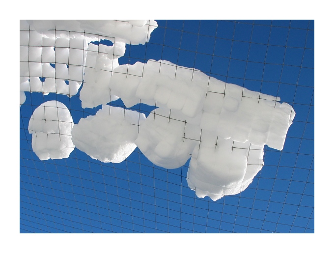 фото "A Hanging Snowdrift" метки: пейзаж, абстракция, зима