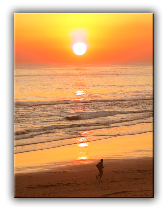 фото "Sunset runner" метки: пейзаж, закат