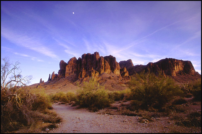 photo "Superstition Mountain - Arizona USA" tags: landscape, travel, North America, mountains