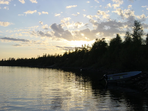 photo "Calm" tags: landscape, sunset, water