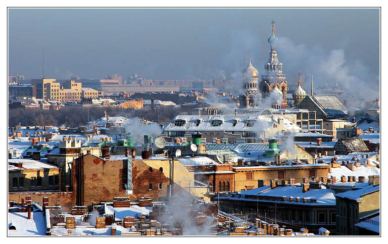 фото "Морозный полдень" метки: архитектура, пейзаж, 