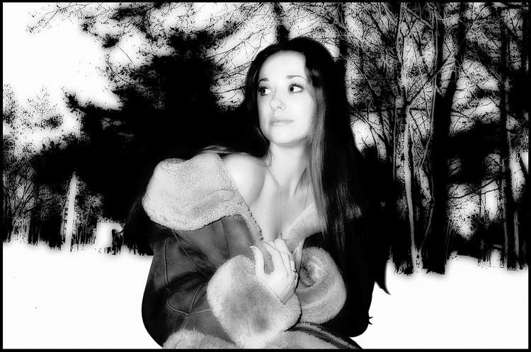 photo "olga03" tags: portrait, montage, woman