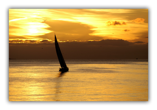 photo "Voyager" tags: landscape, sunset