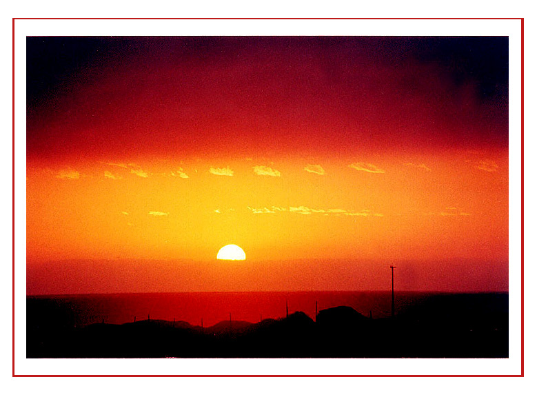 фото "Sunset at South Pacific" метки: пейзаж, путешествия, Южная Америка, закат