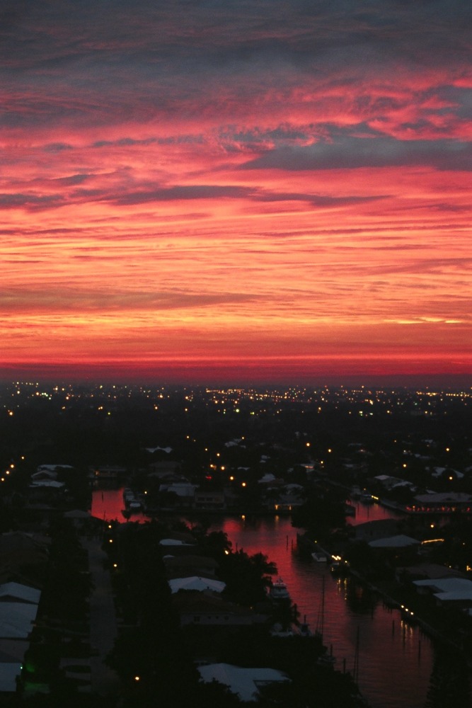 photo "Fort Lauderdale Sunset 2" tags: landscape, sunset