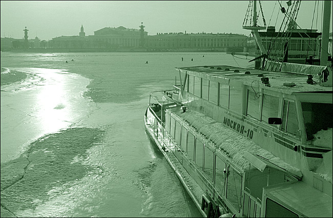 photo "Moscow - Leningrad" tags: architecture, landscape, winter